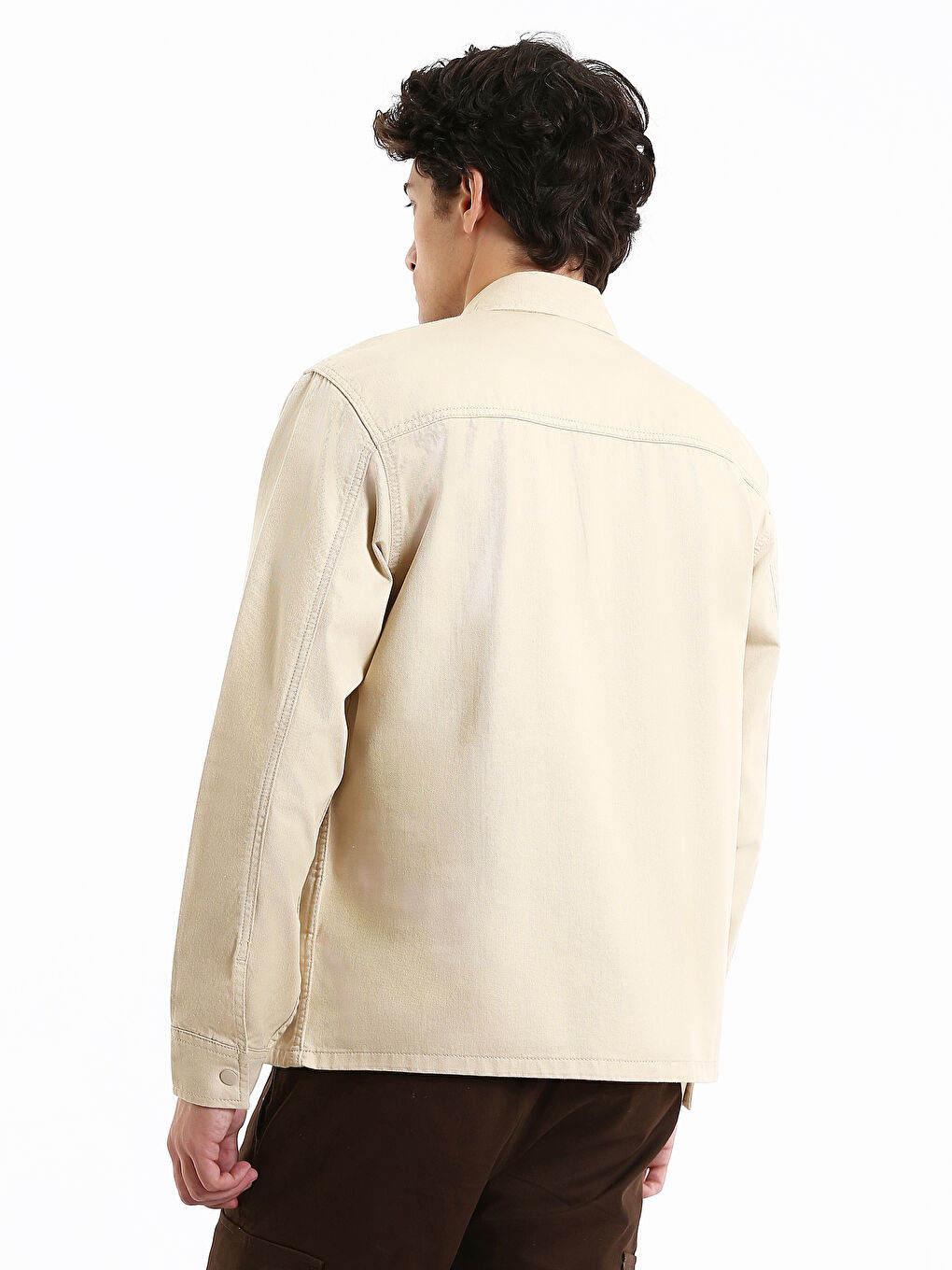 Casual Fit Men's Shirt Jacket-8