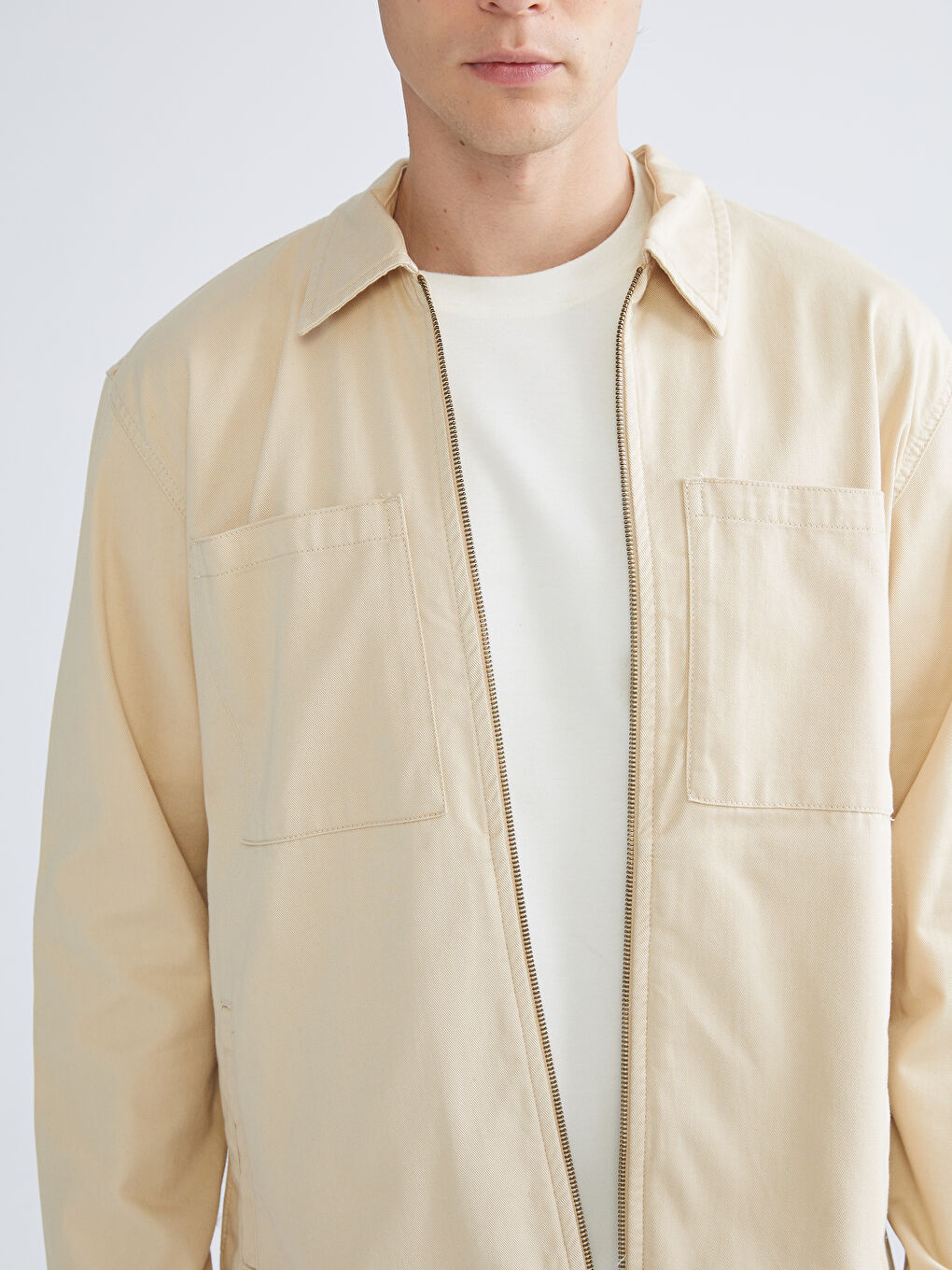 Casual Fit Men's Shirt Jacket-5