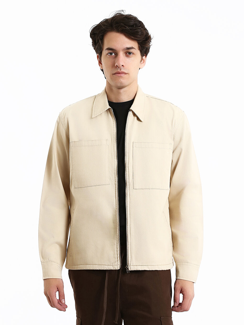 Casual Fit Men's Shirt Jacket-1