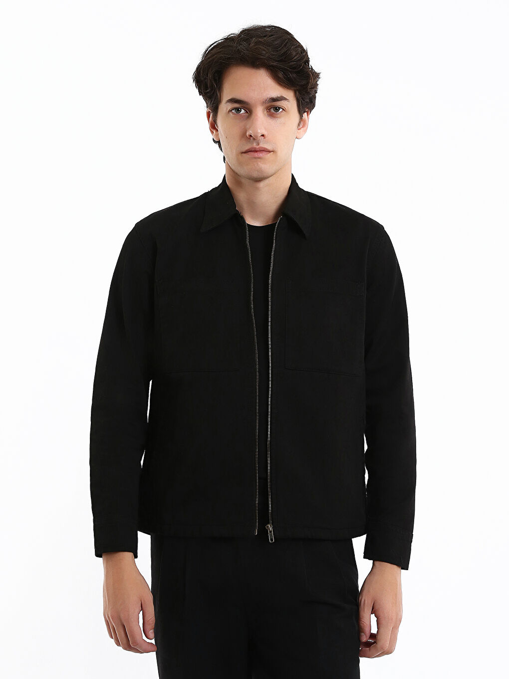 جاكت قميص مريح للرجال-1