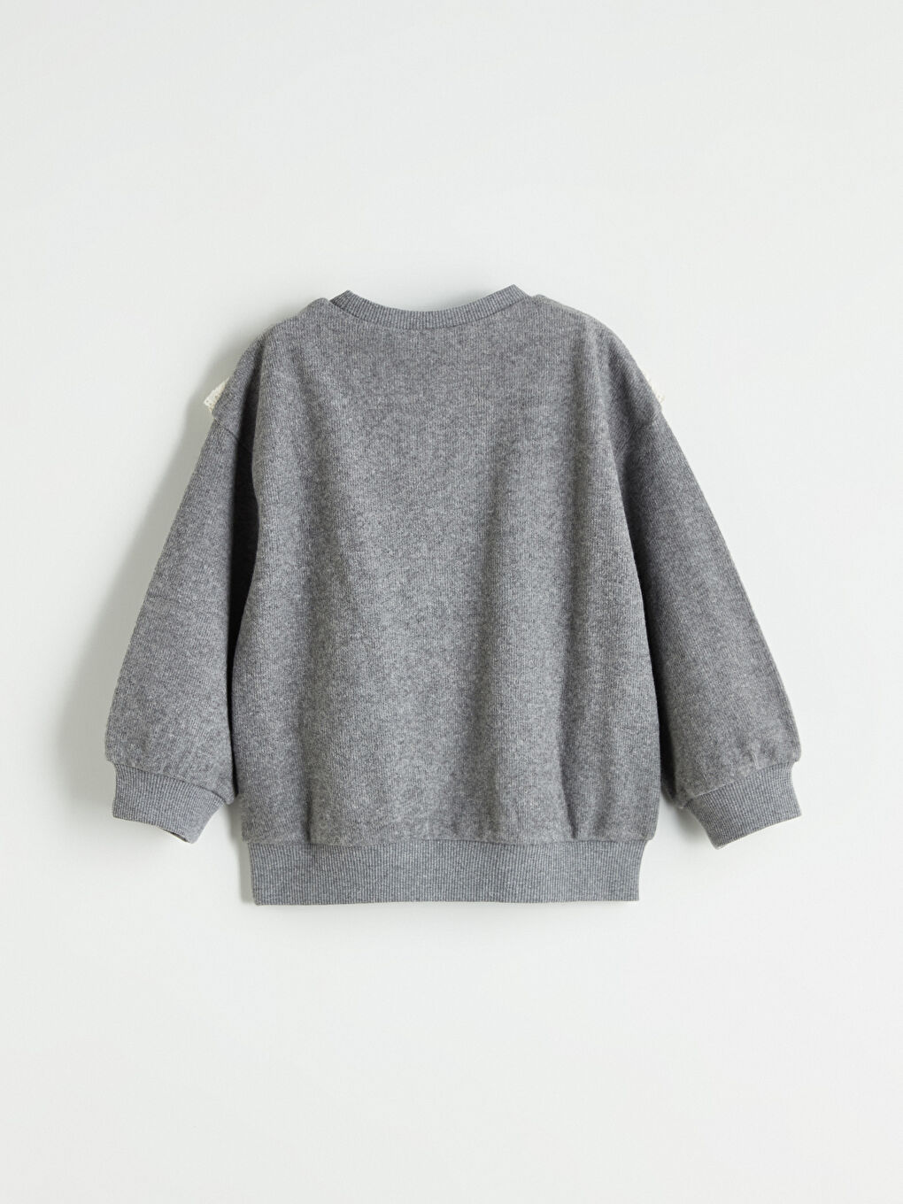 Crew Neck Girls' Sweatshirt and Sweatpants-3