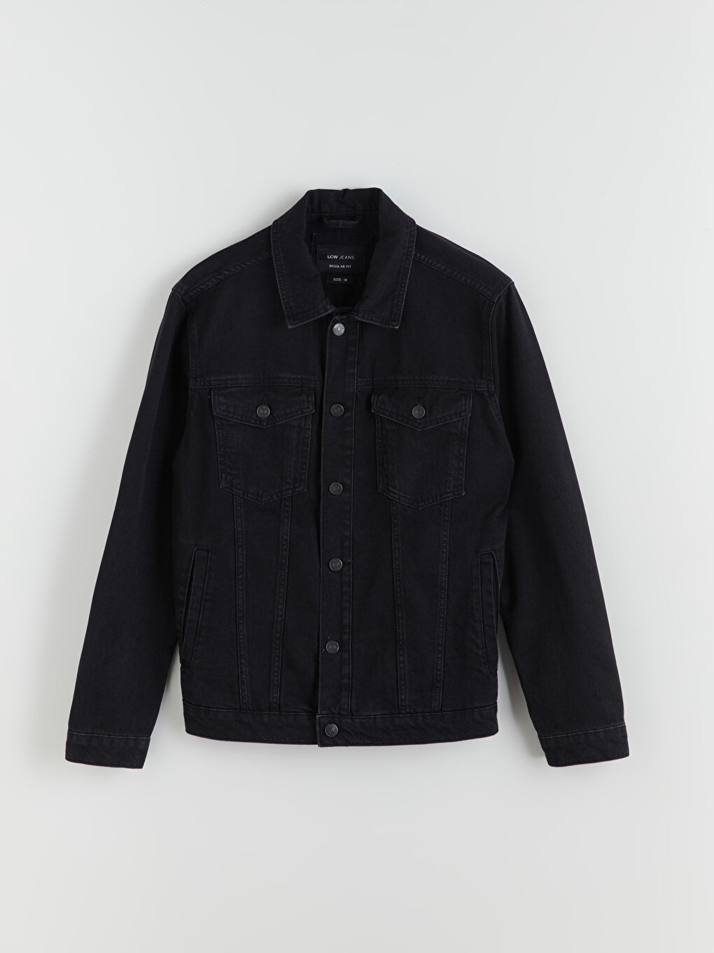 LCW Jeans Standard Fit Men's Denim Jacket -W5BR55Z8-326