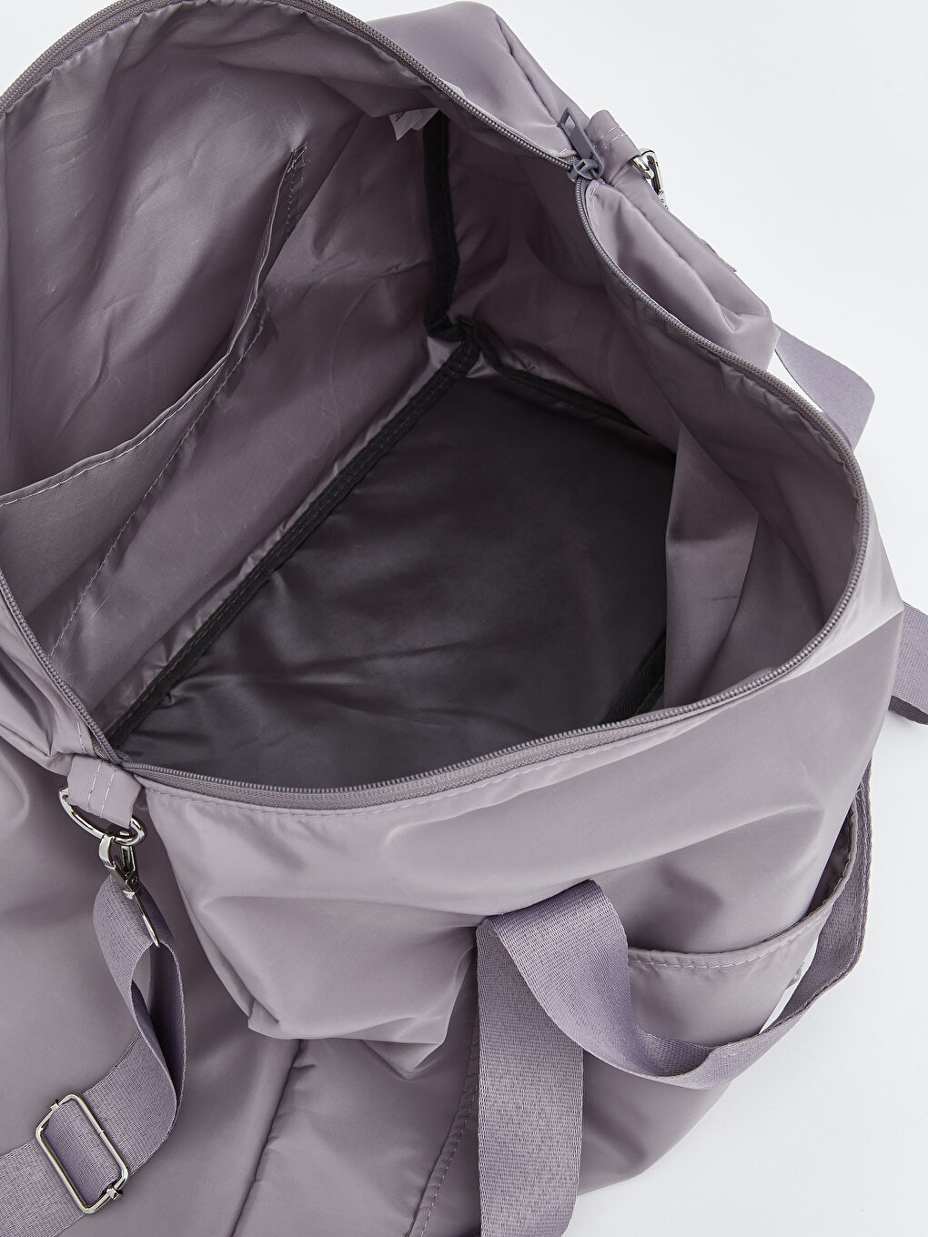 Lila Baskılı Kadın Spor Çantası-2