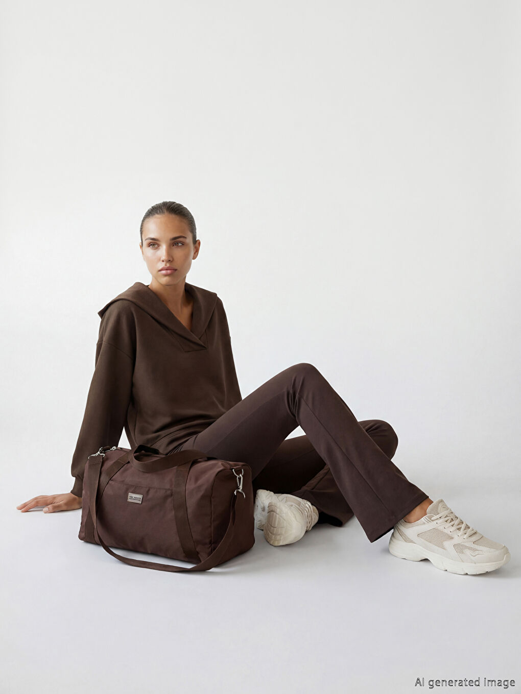 حقيبة رياضية بنى نساء