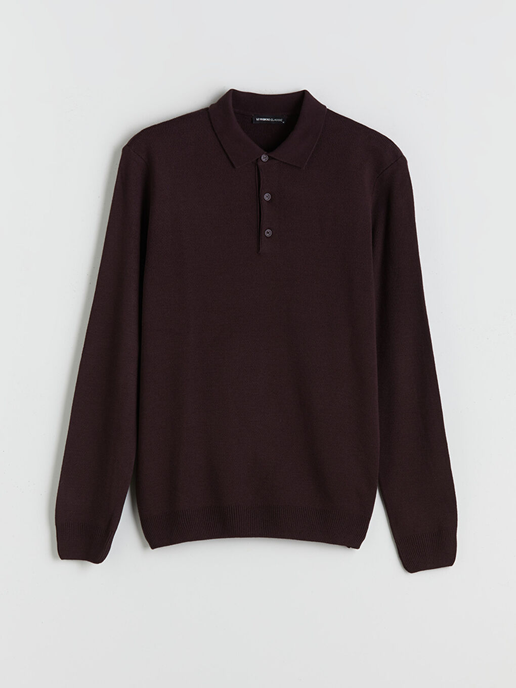 LCWAIKIKI Classic Polo Neck Long Sleeve Men's Knitwear Sweater -W5BR75Z8-CZT