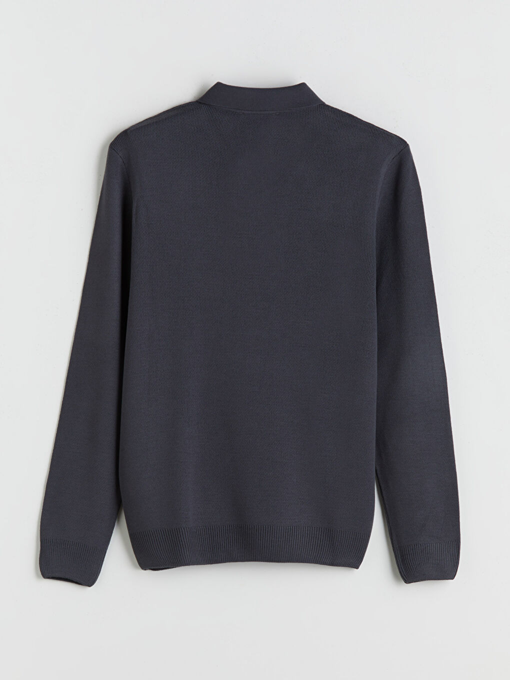 LCWAIKIKI Classic Polo Neck Long Sleeve Men's Knitwear Sweater -W5BR75Z8-HGG