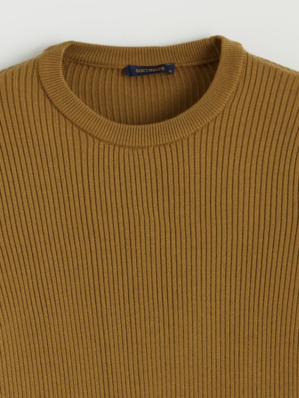 Crew Neck Long Sleeve Men's Tricot Sweater-5