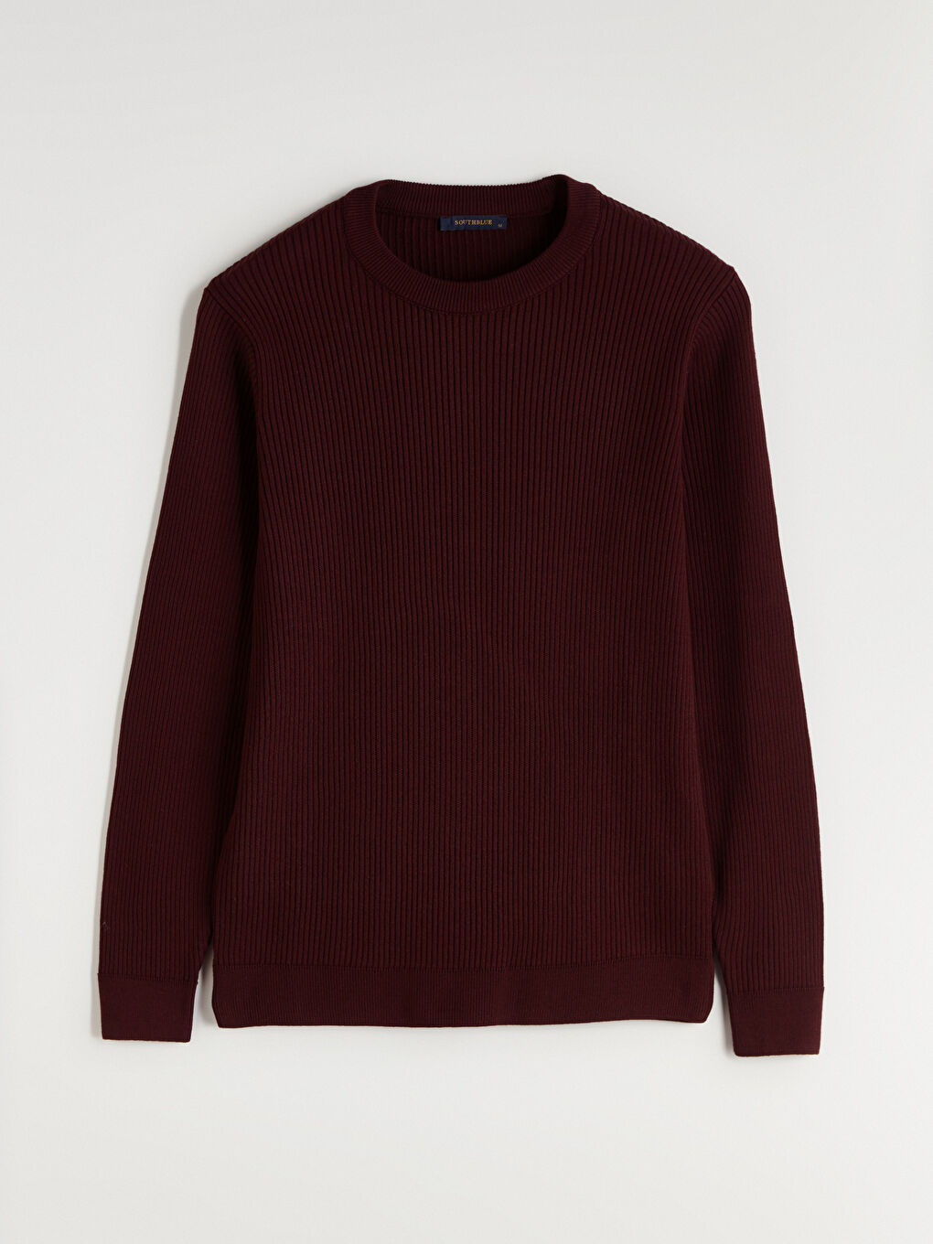 SOUTHBLUE Crew Neck Long Sleeve Men's Tricot Sweater -W5BR77Z8-J0S
