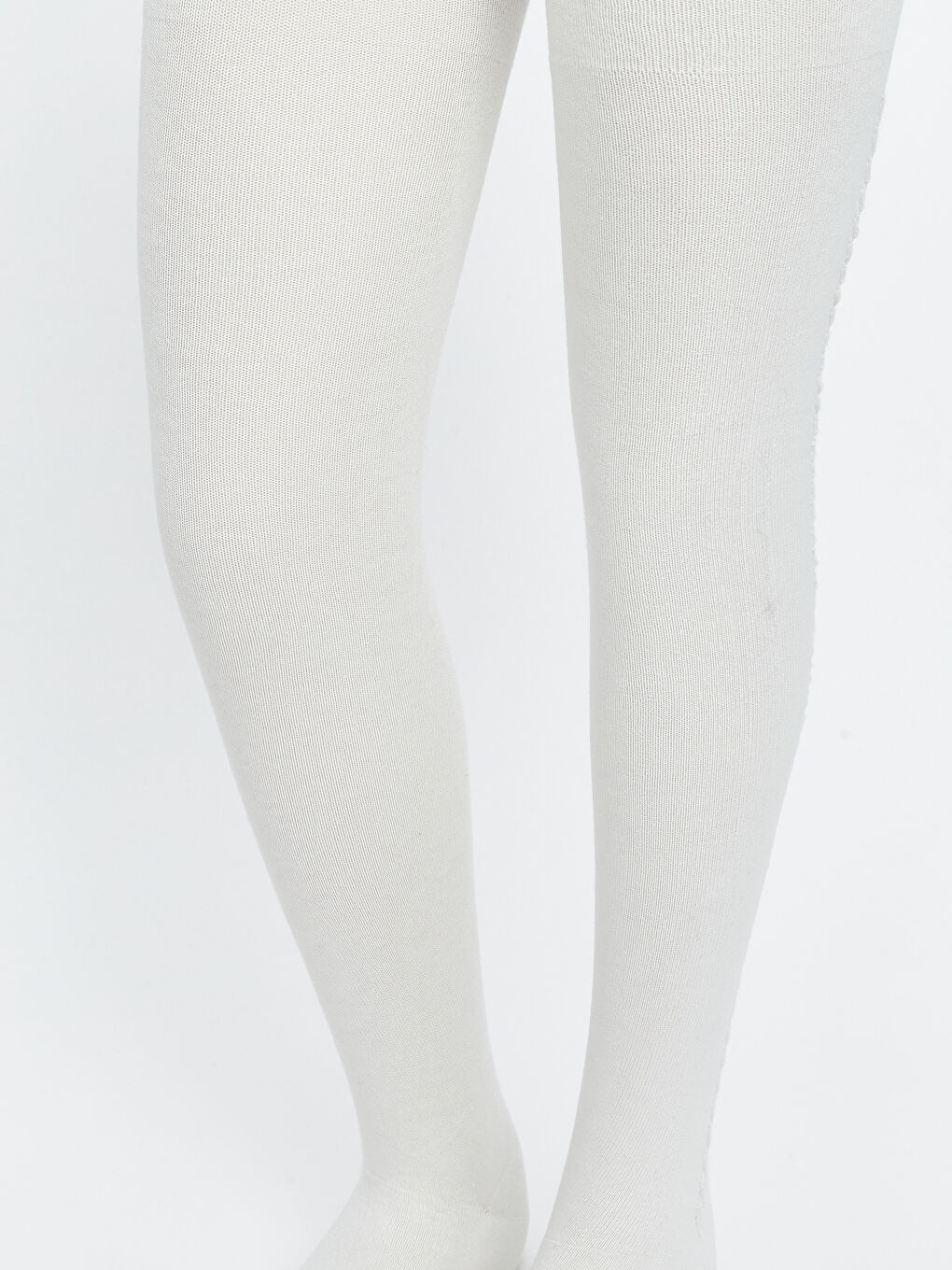 Patterned Girls' Tights 2 Pack-3