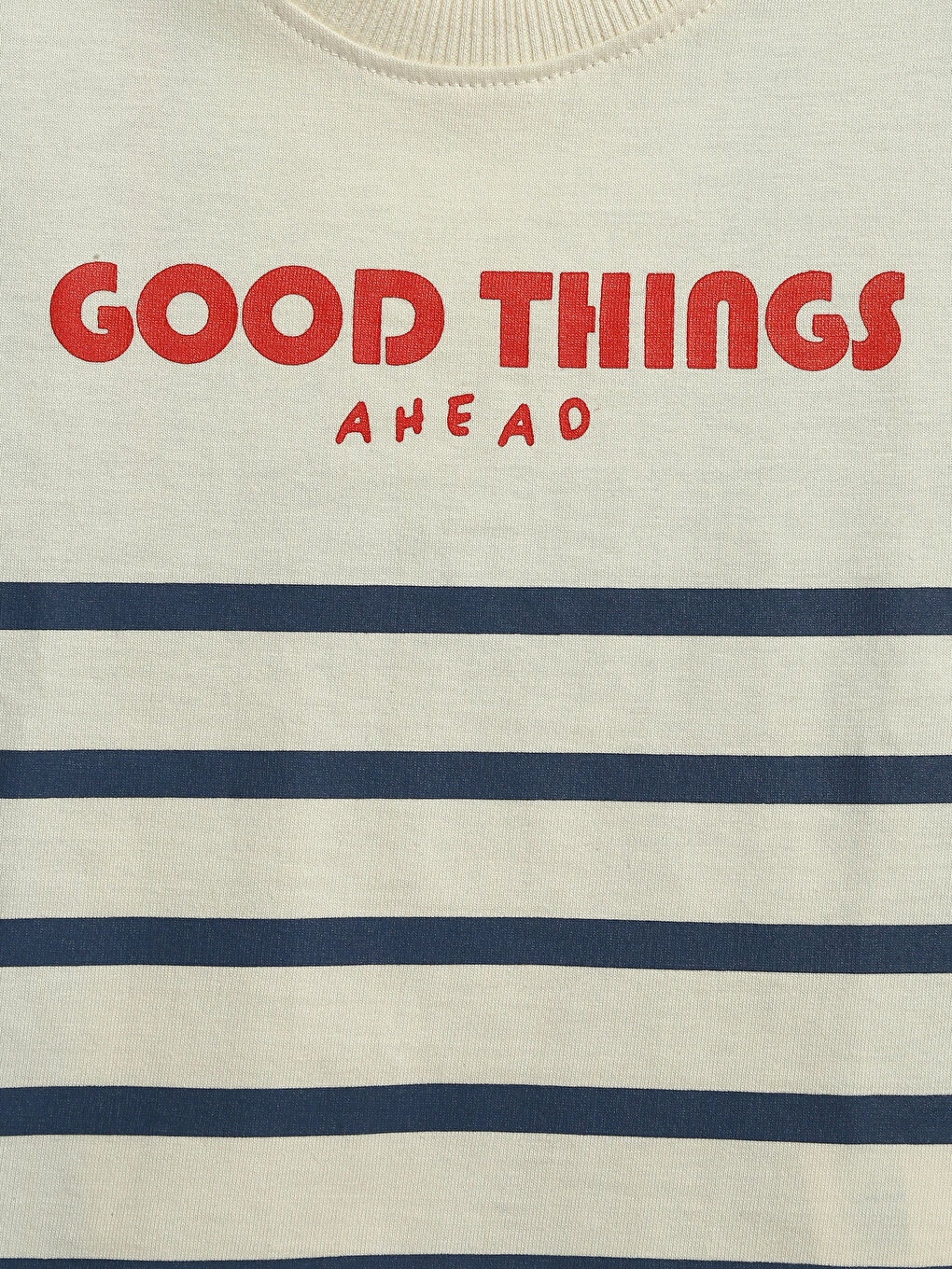 T-shirt Rayé à Col Rond pour Garçons-2