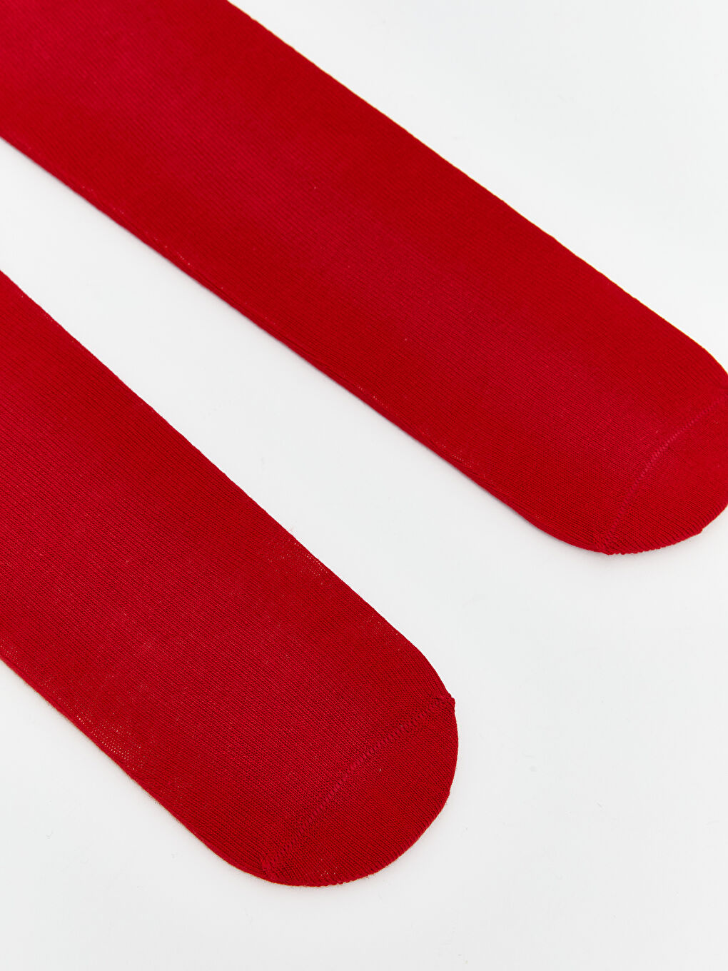 Kırmızı Basic Kız Çocuk Külotlu Çorap 2'li-1