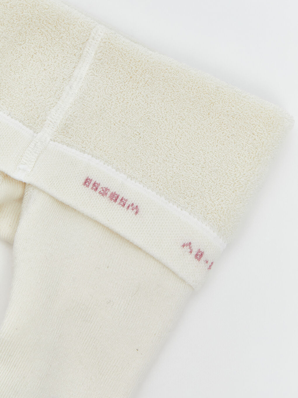 Floral Girls' Terry Cloth Tights-3