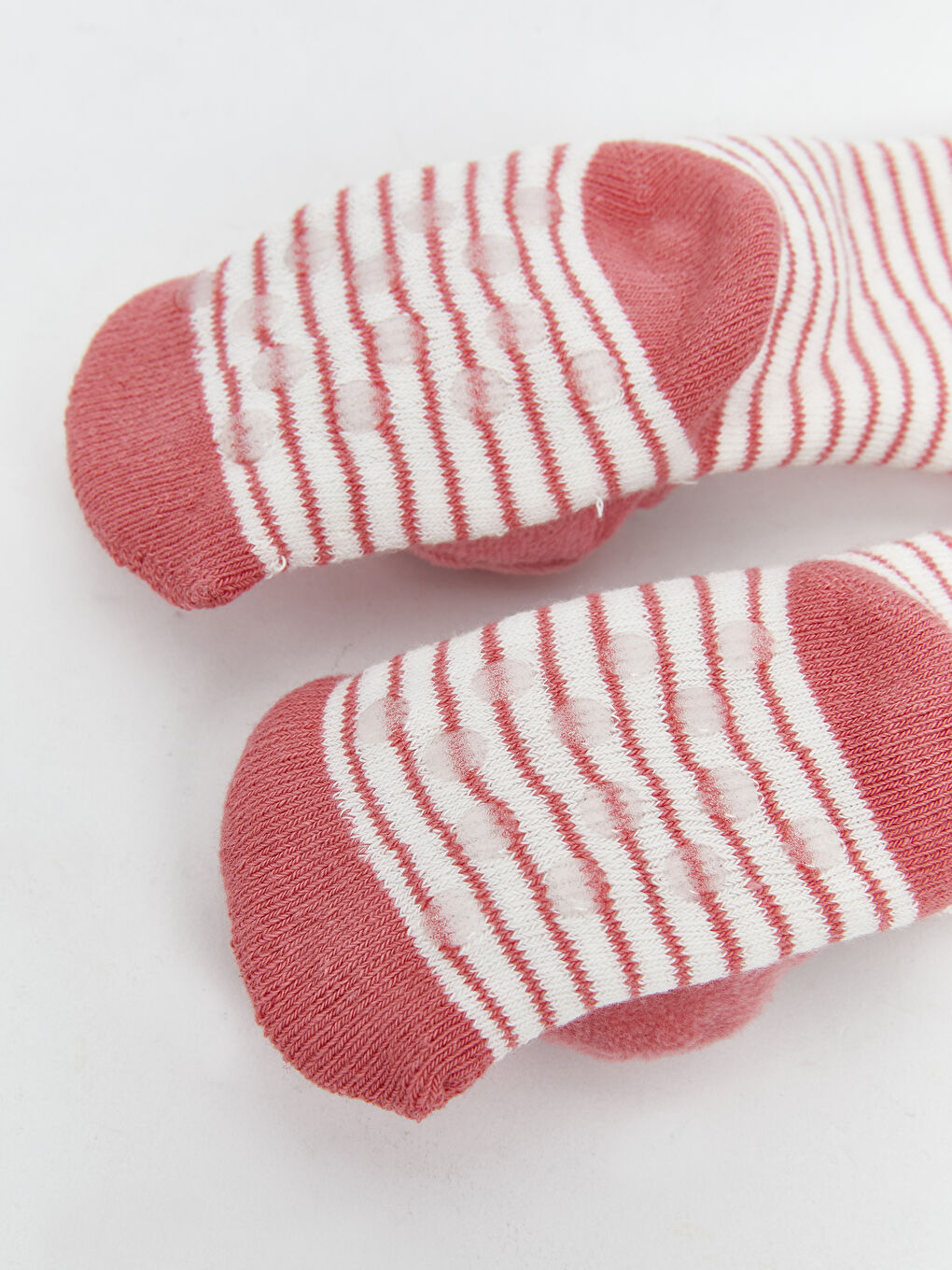 Baby Girl Home Socks with Toy-3
