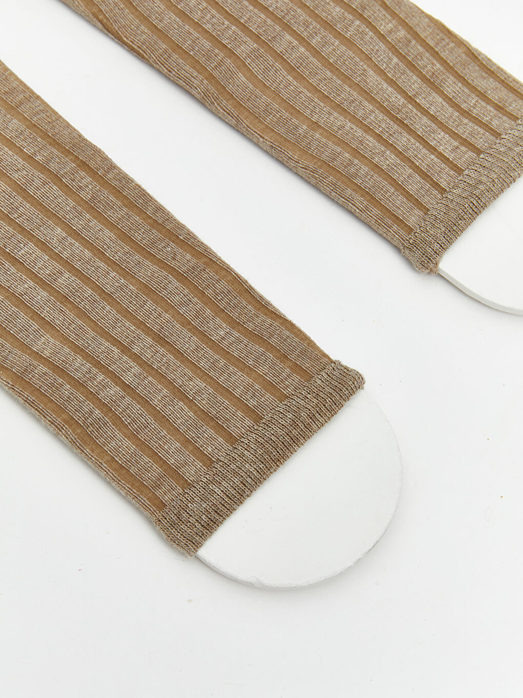 Bej Çizgili Erkek Bebek İçlik Tayt 2'li-2