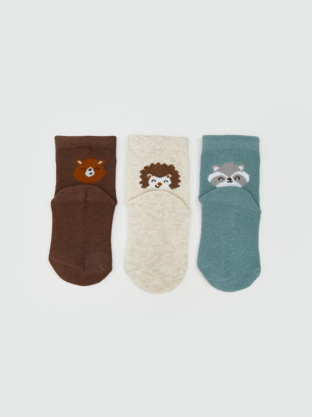 LCW baby Printed Baby Boys' Ankle Socks 5 Pack -W5BS74Z1-D5H