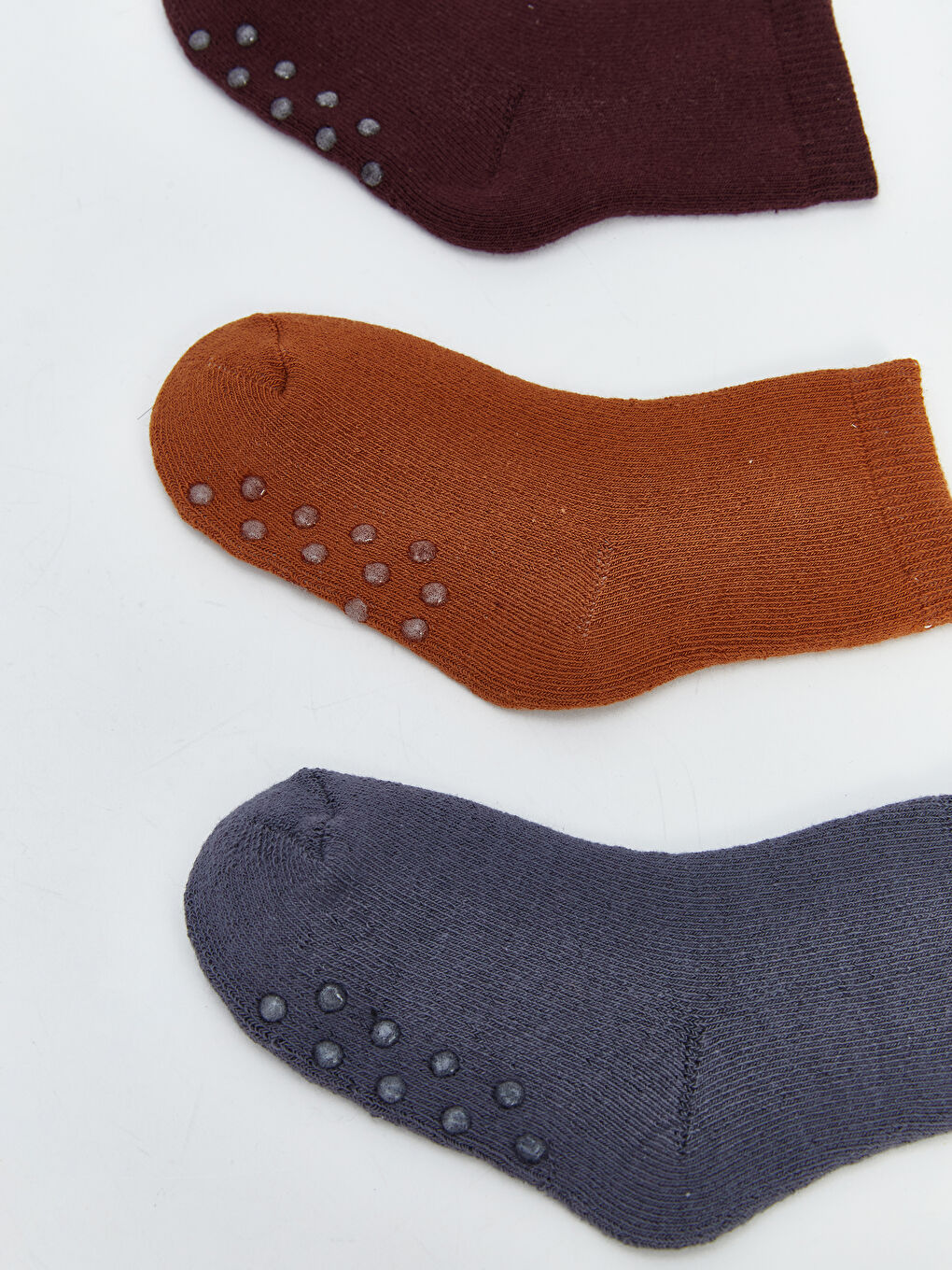 LCW Kids Basic Boys' Ankle Socks 5 Pack -W5BS78Z1-DYG