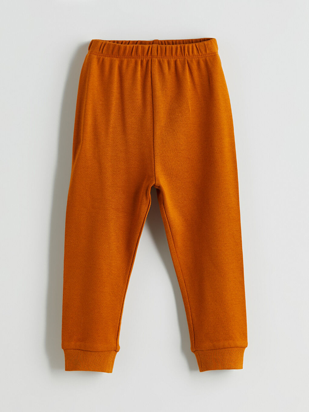 Sarı Beli Lastikli Erkek Bebek Jogger Pijama Altı