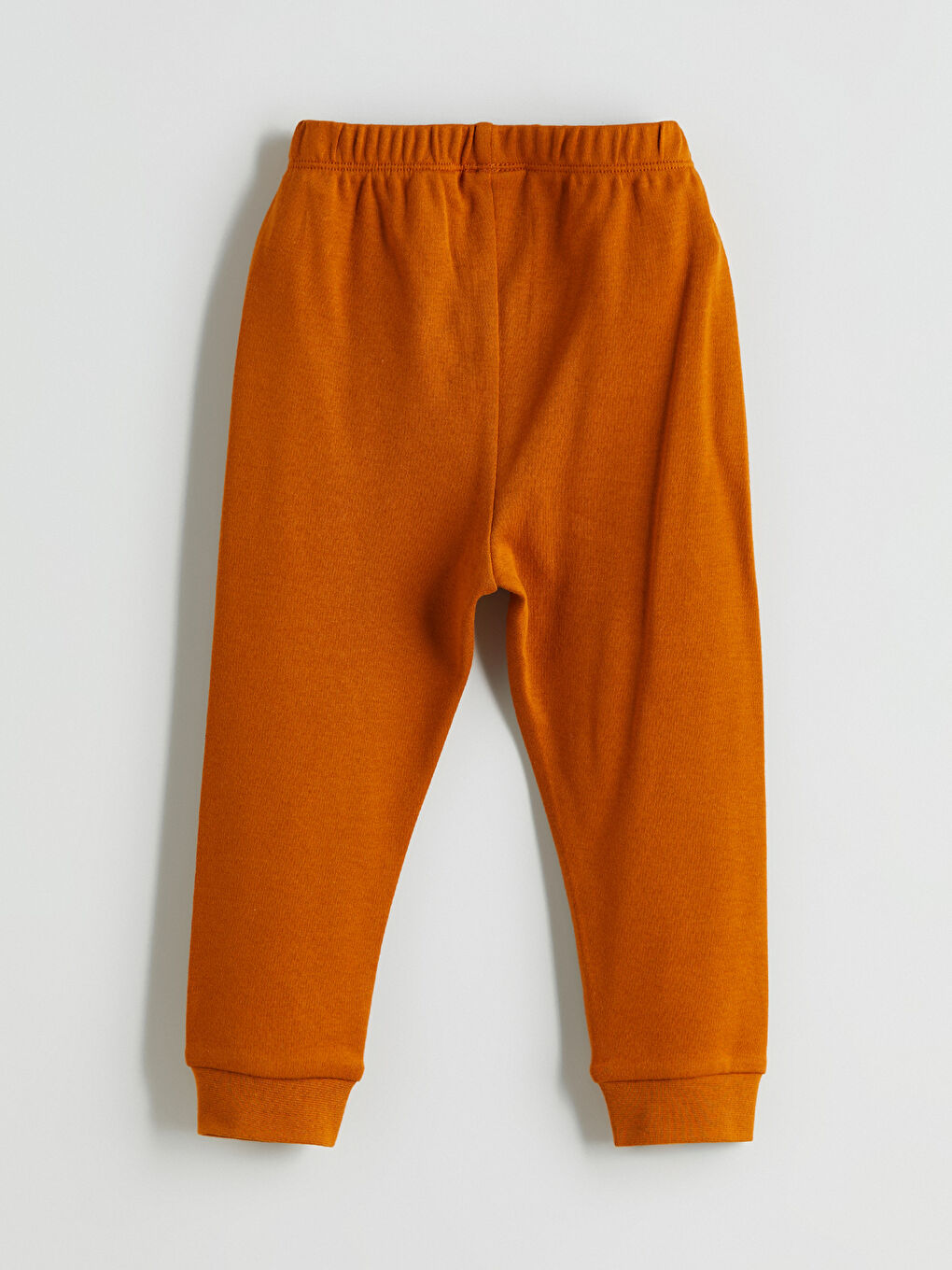 Sarı Beli Lastikli Erkek Bebek Jogger Pijama Altı-1