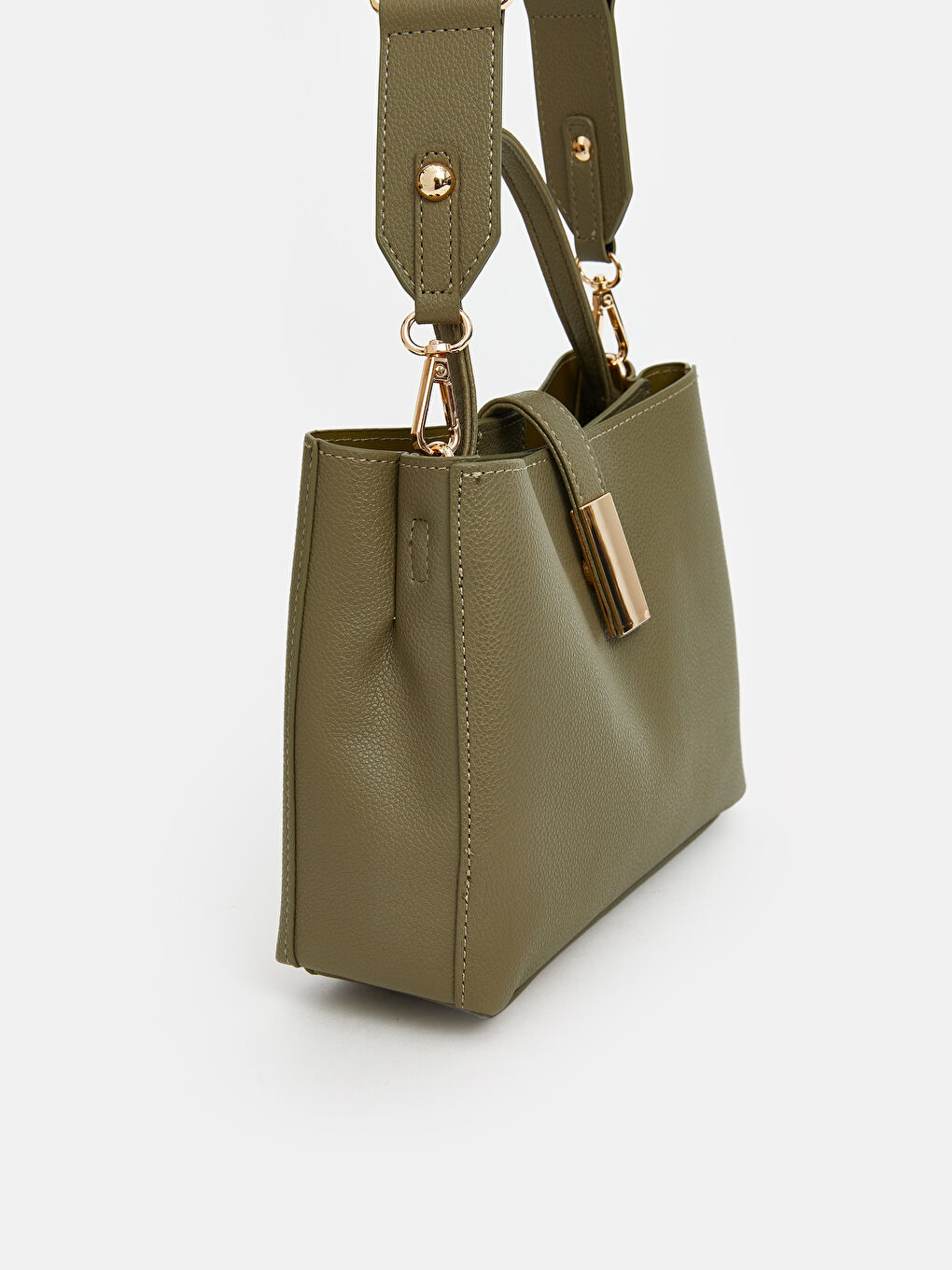 Strap Faux Leather Women's Shoulder Bag-2