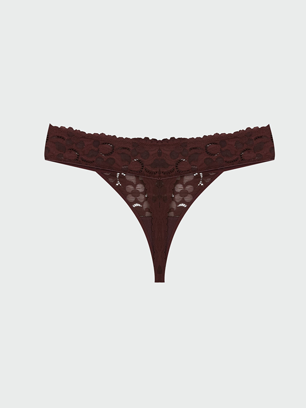 Lace Thong Knickers-1
