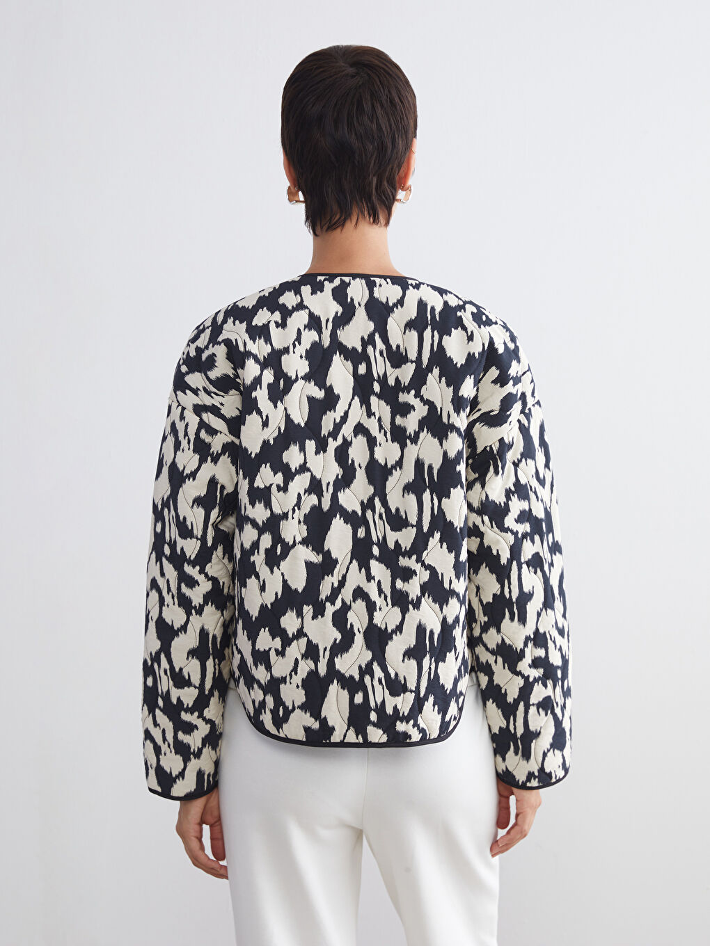 LCW Vision Woman BLACK Jacket -W5BT04Z8-SW5