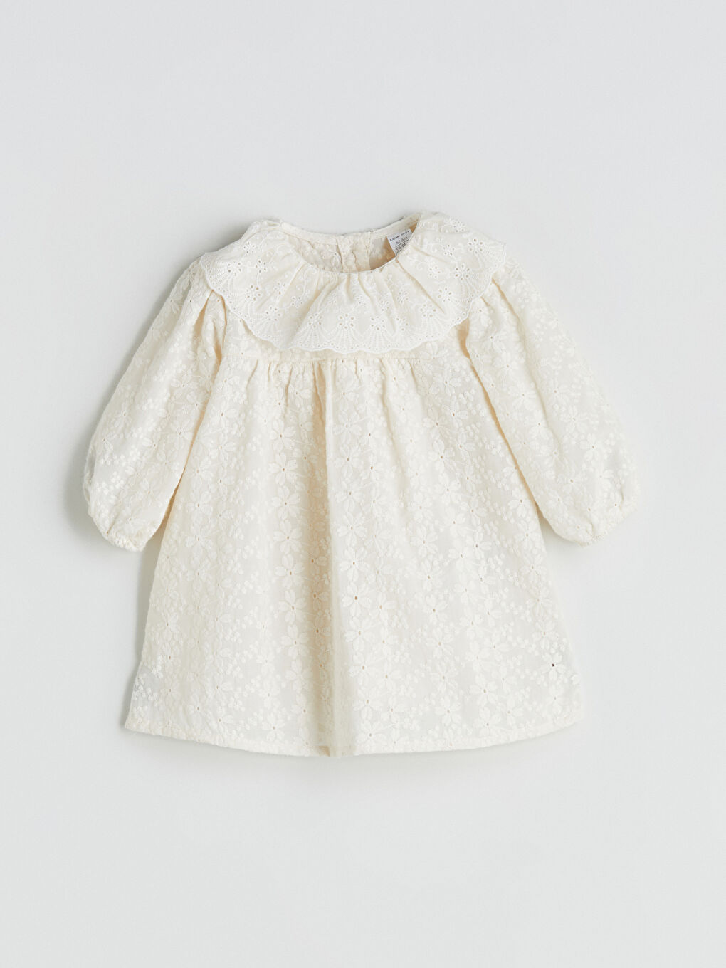 Peter Pan Collar Floral Baby Girls' Dress