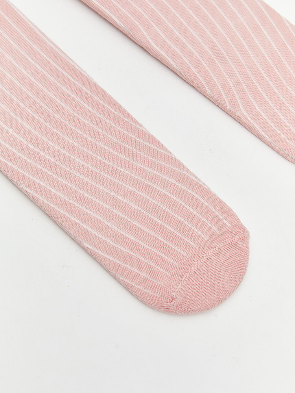 Pembe Çizgili Kız Çocuk Külotlu Çorap 3'lü-2