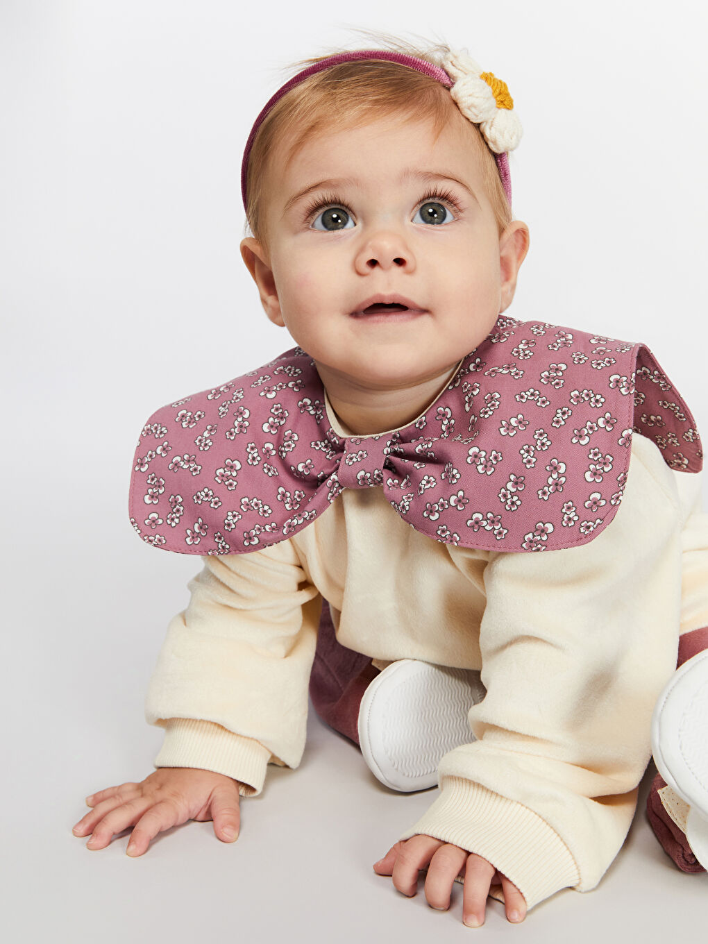 Crew Neck Baby Girls' Sweatshirt and Leggings 2 Pack-2