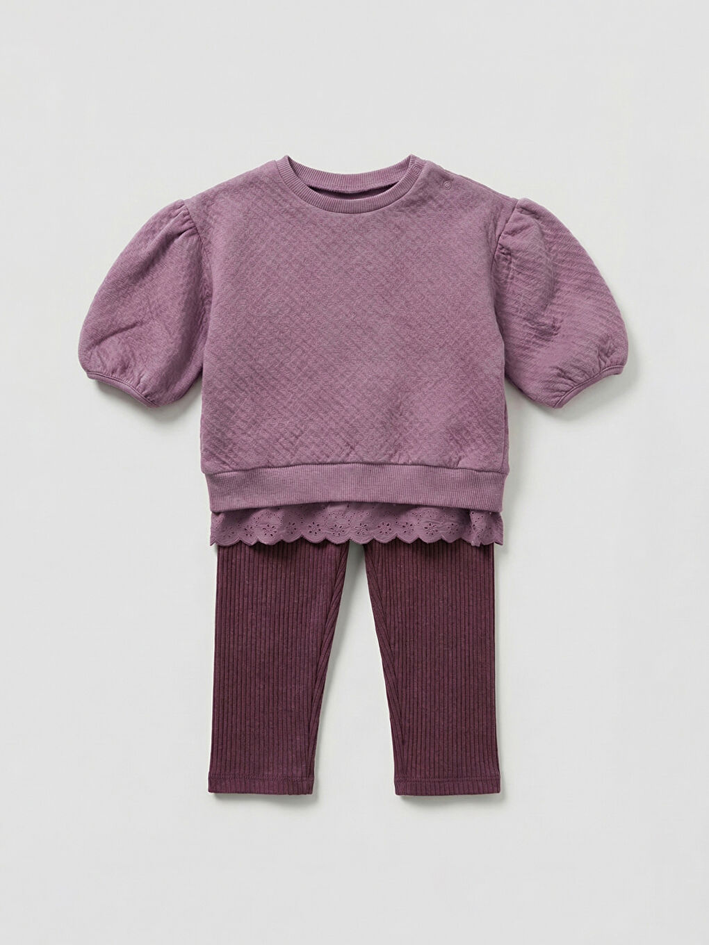 Baby Girl PLUM Set