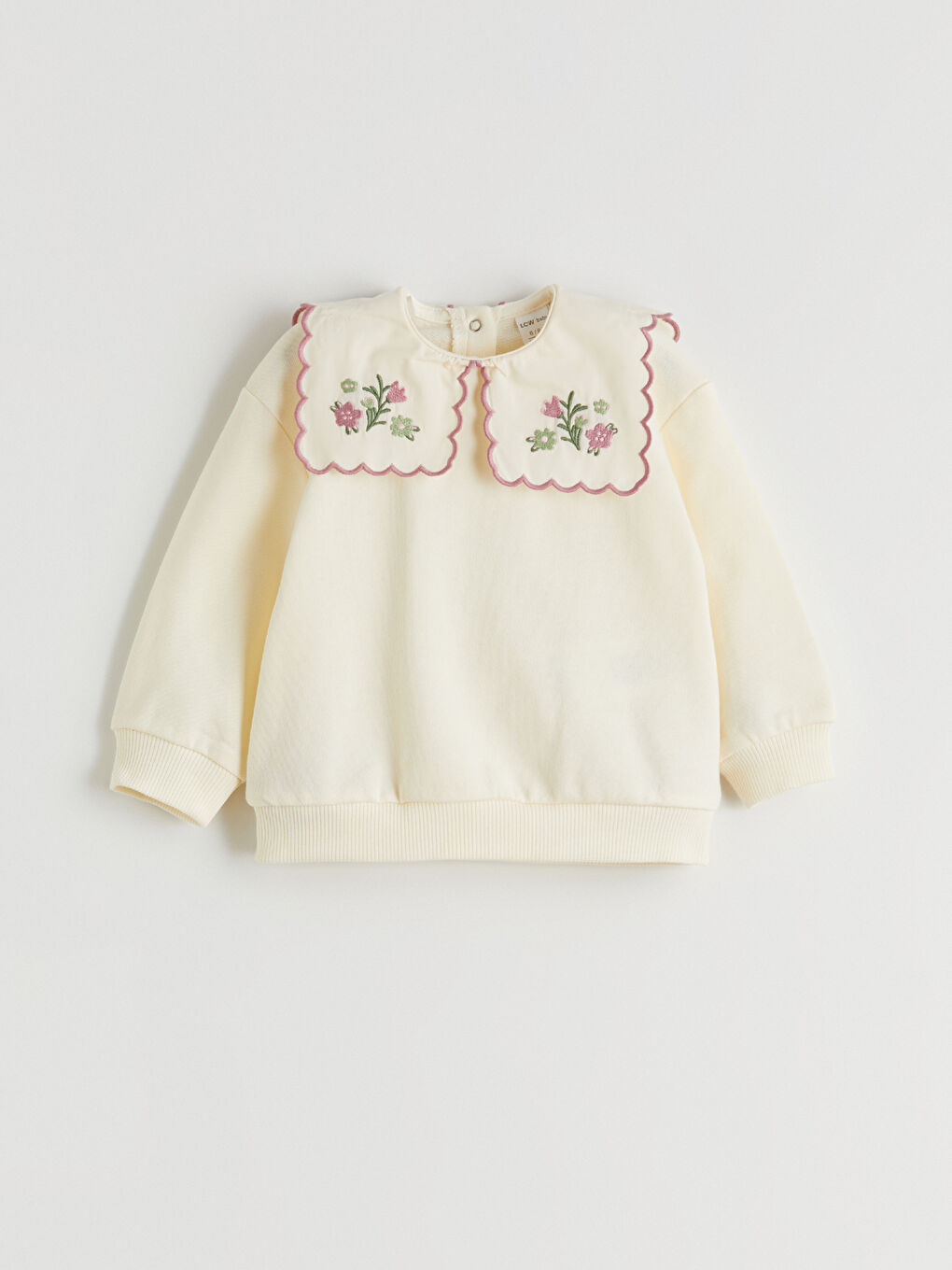 یه‌خه‌ خڕ کراوه‌ و شه‌ڕواڵی کچانی ساوا ٢ دانه‌ سێت-1