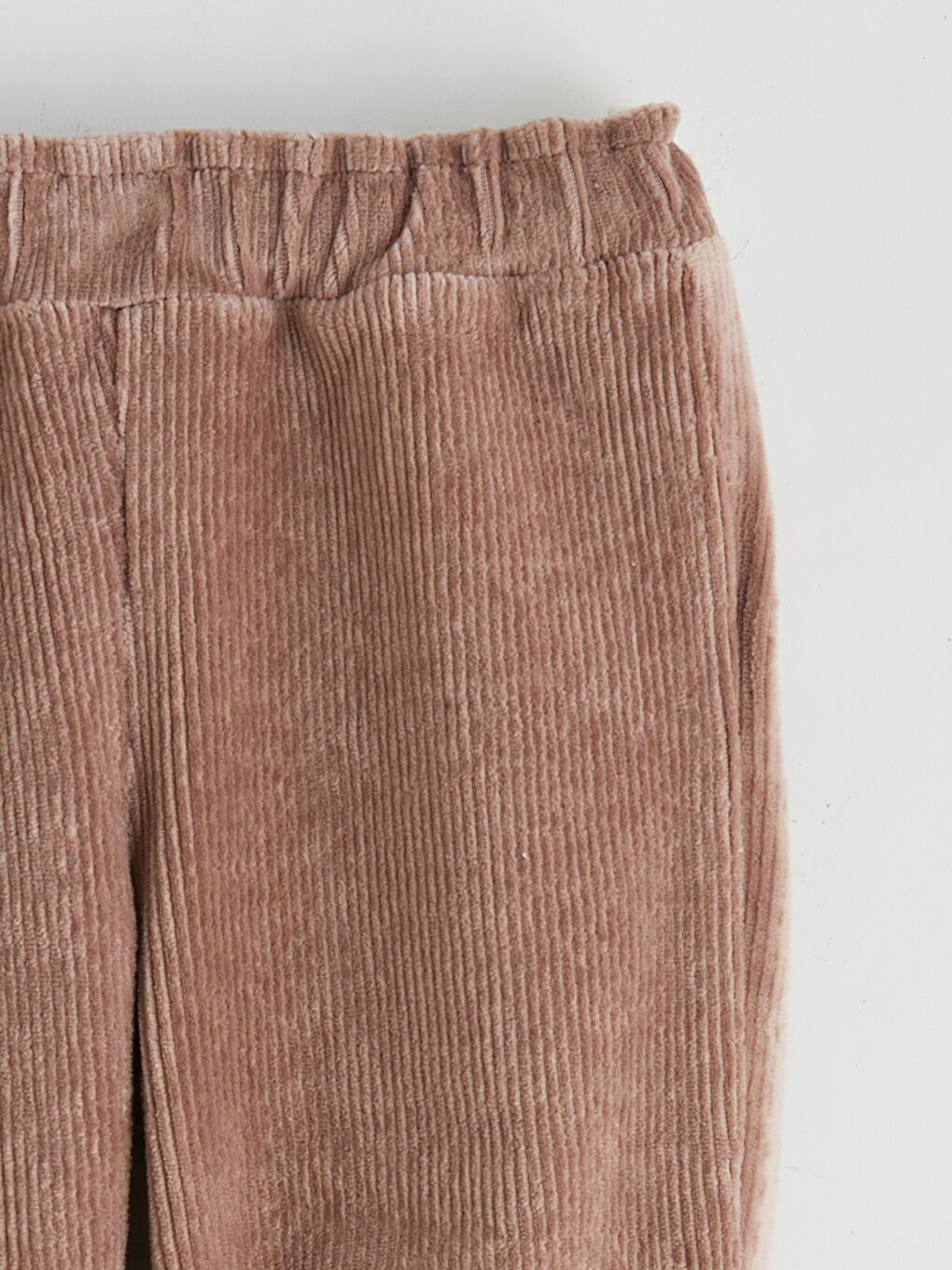 Elastic Waist Basic Baby Girl Jogger Sweatpants-2