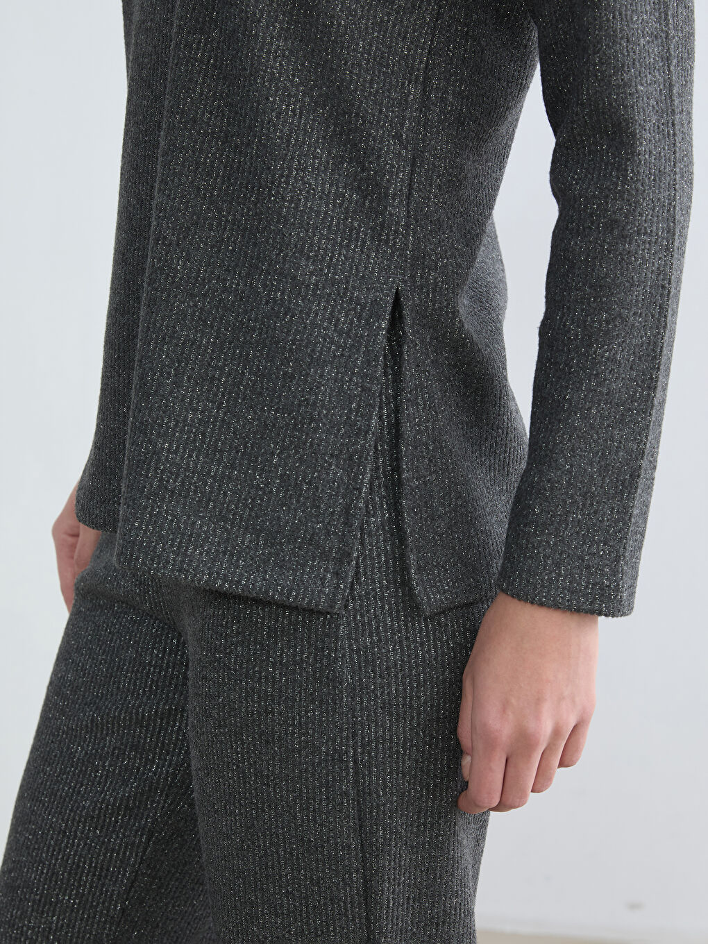 Woman ANTHRACITE Sweatshirt-2