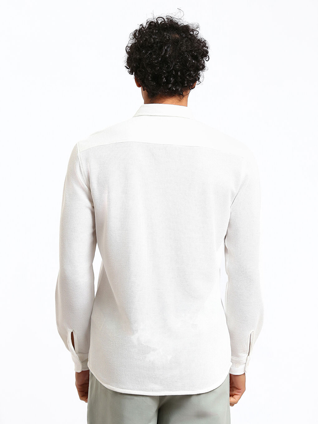 قميص رجالي بأكمام طويلة بقصة نحيفة-4