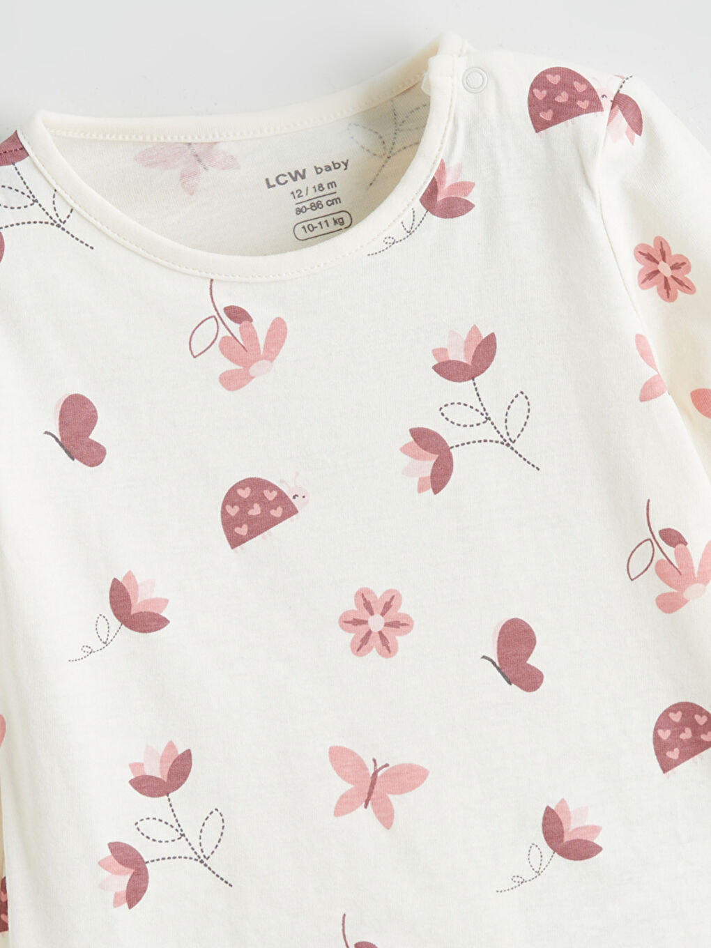 Baby Girl PINK Pyjama Set-11