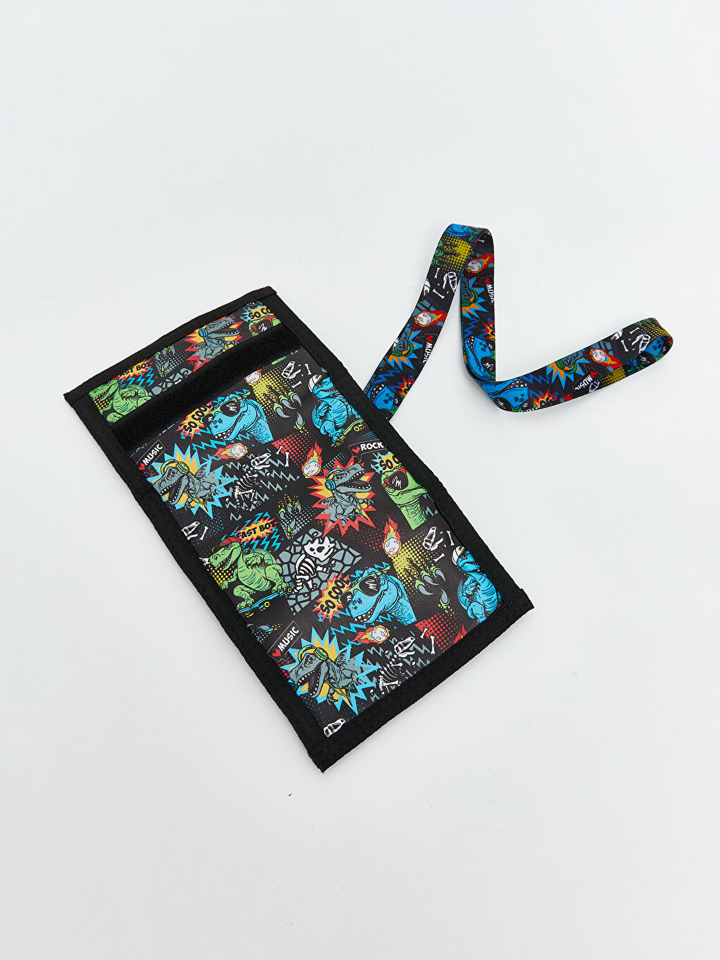 Karışık Baskılı Erkek Çocuk Cüzdan-2