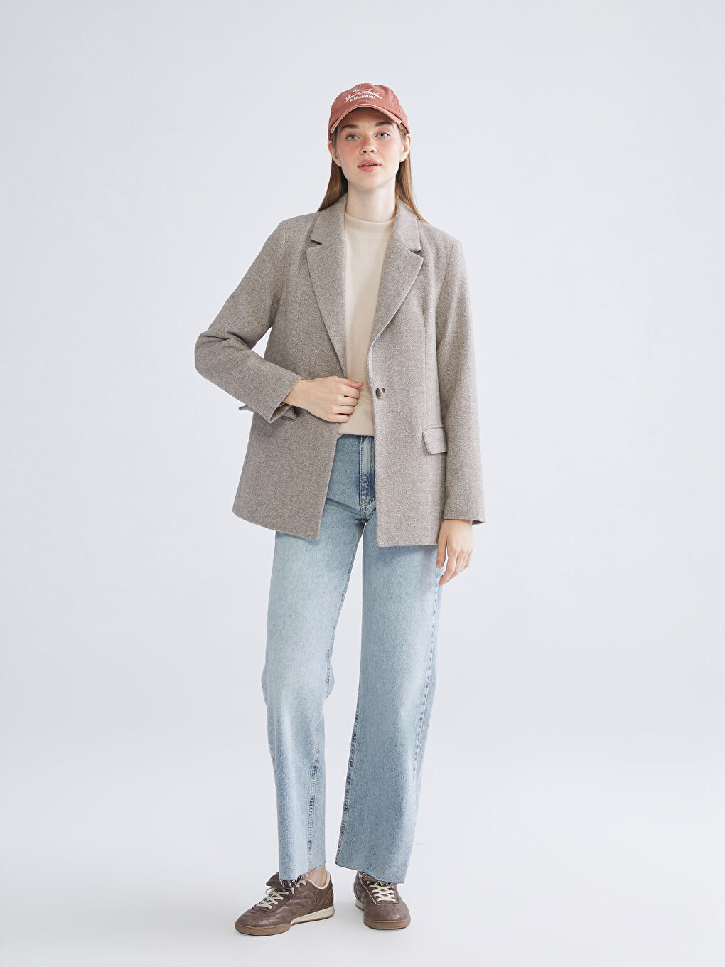Cachet Women's Blazer Jacket-3