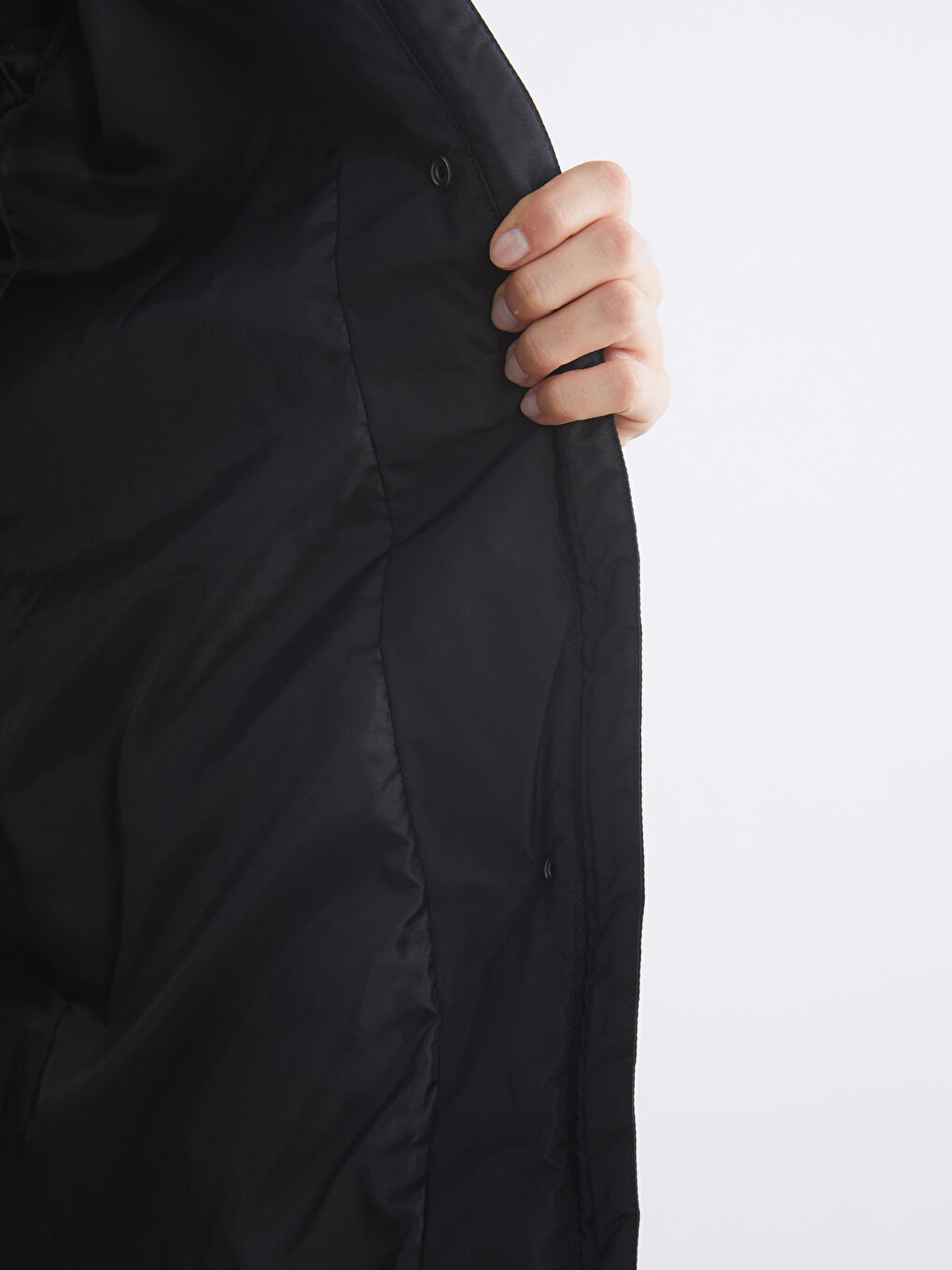 Hooded Women's Puffer Coat-3