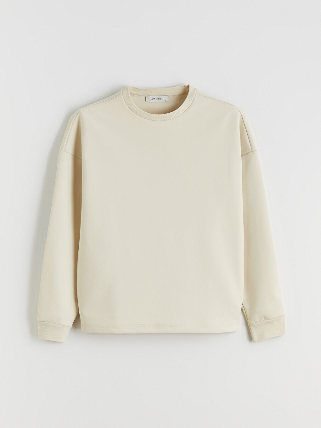 Crew Neck Oversize Women's Sweatshirt-4