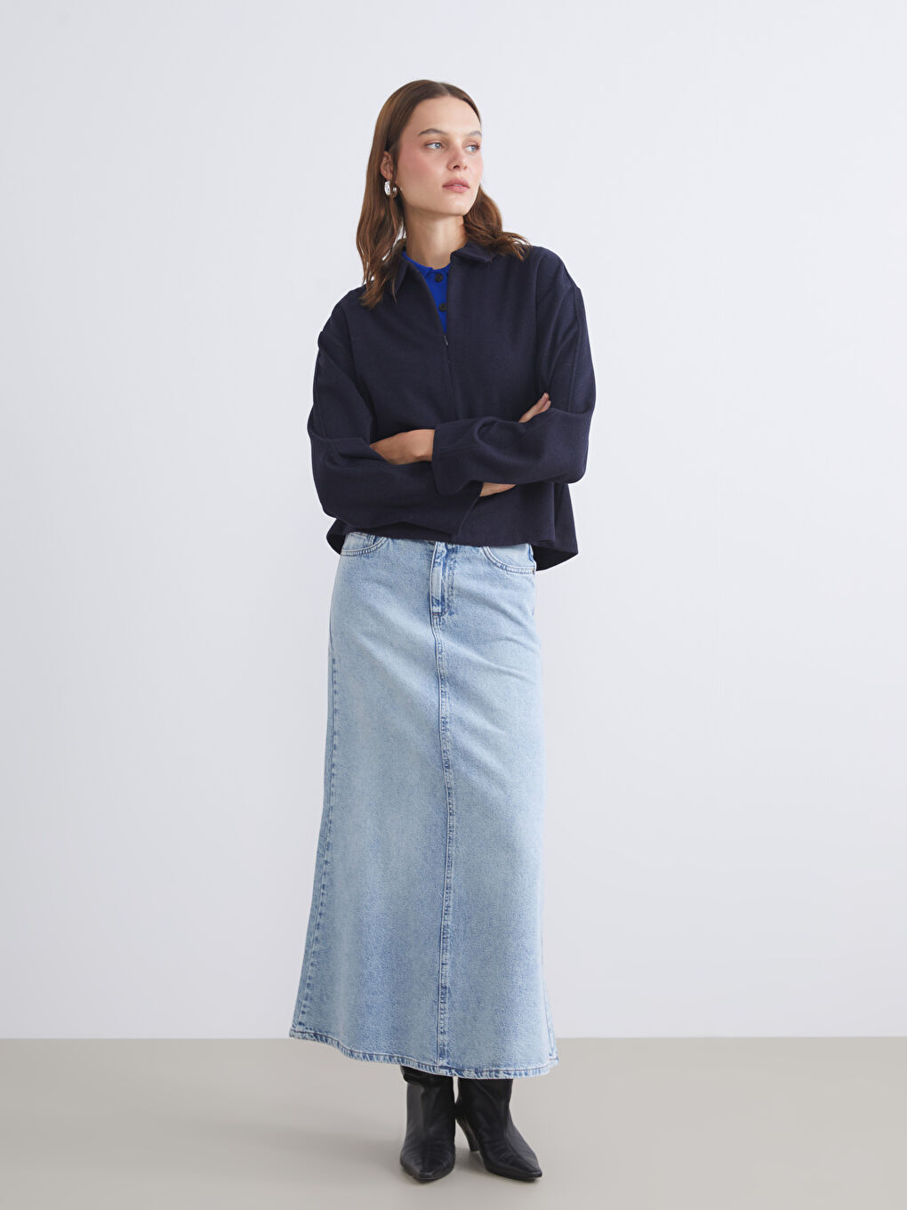 Shirt Collar Women's Cachet Jacket-1