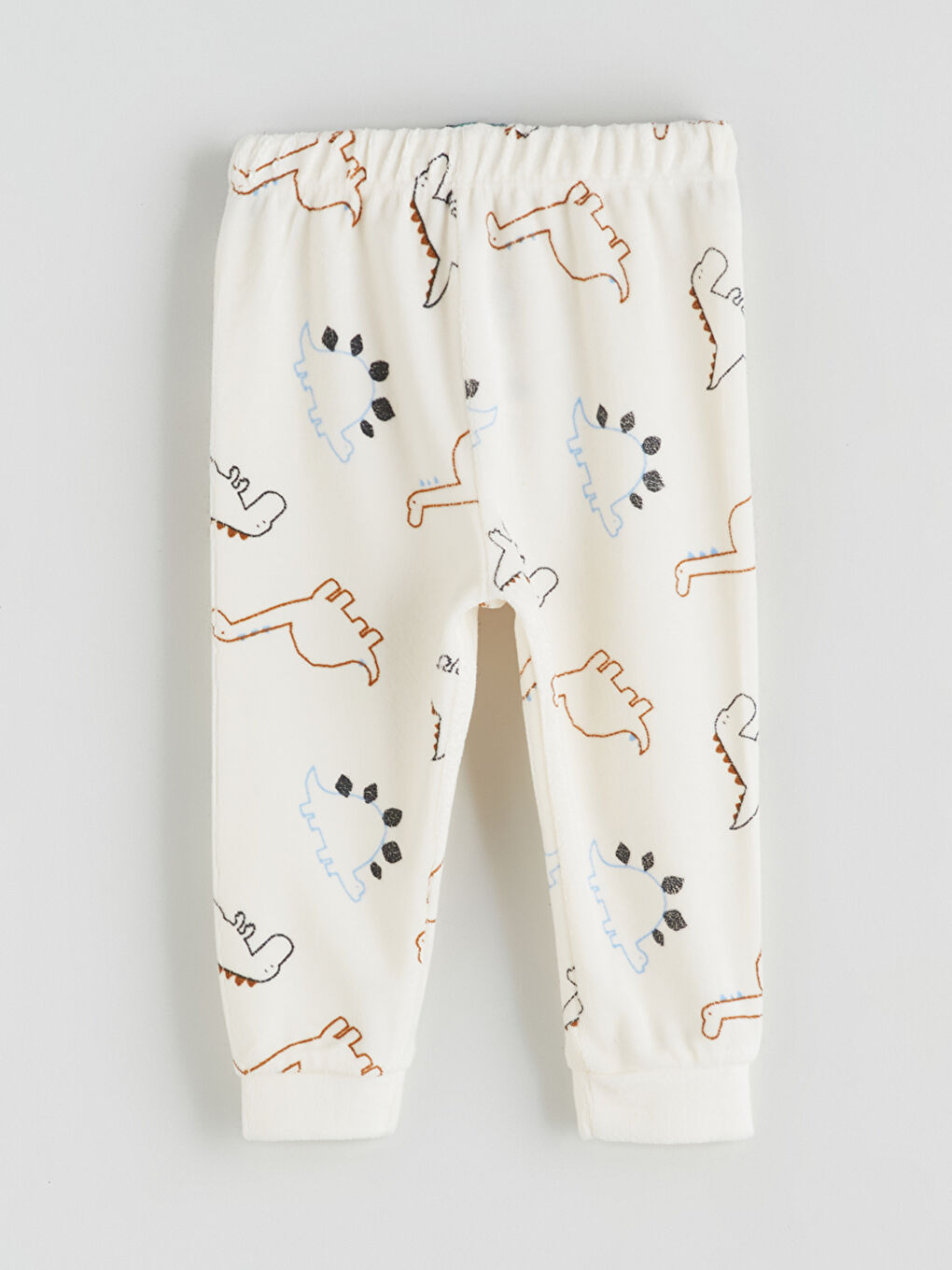 Crew Neck Baby Boys' Pyjama Set-4