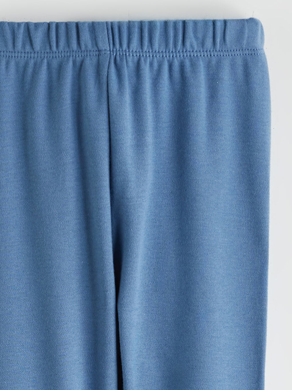 Mavi Beli Lastikli Erkek Bebek Jogger Eşofman Altı-2