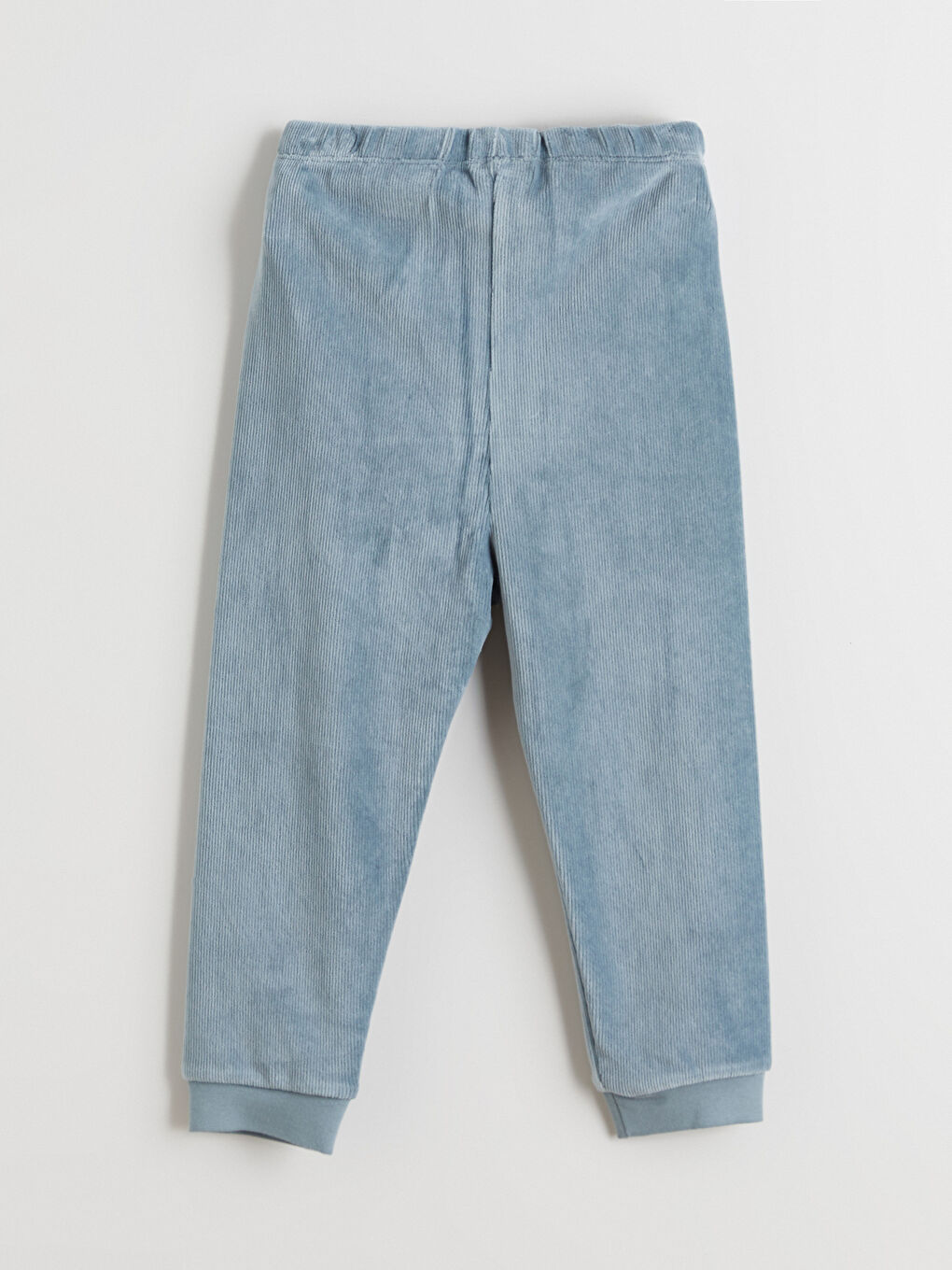 Yeşil Bisiklet Yaka Kadife Erkek Bebek Sweatshirt ve Eşofman Altı-6