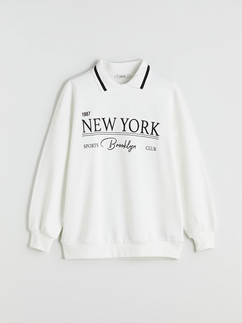 Woman ECRU Sweatshirt-4