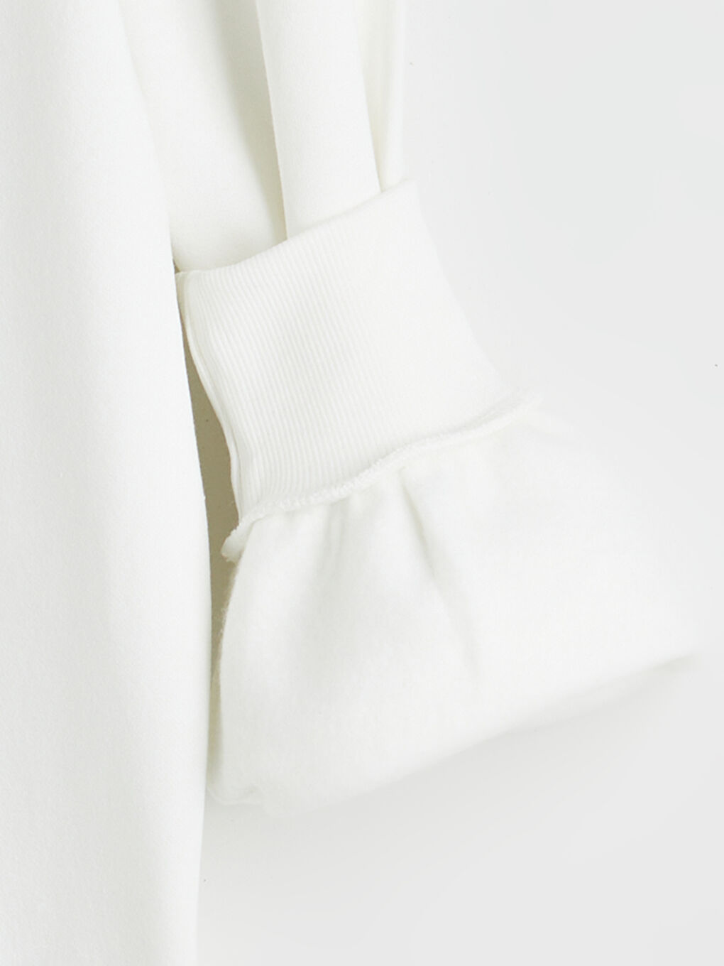 Woman ECRU Sweatshirt-5