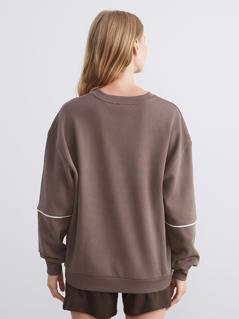 Woman BROWN Sweatshirt-3