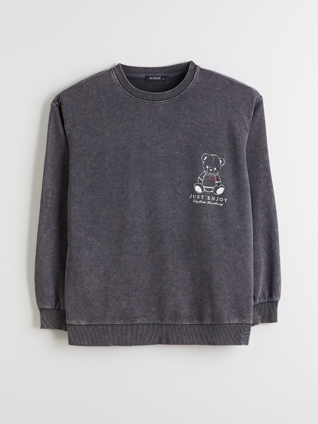 Printed Oversize Women's Thick Sweatshirt