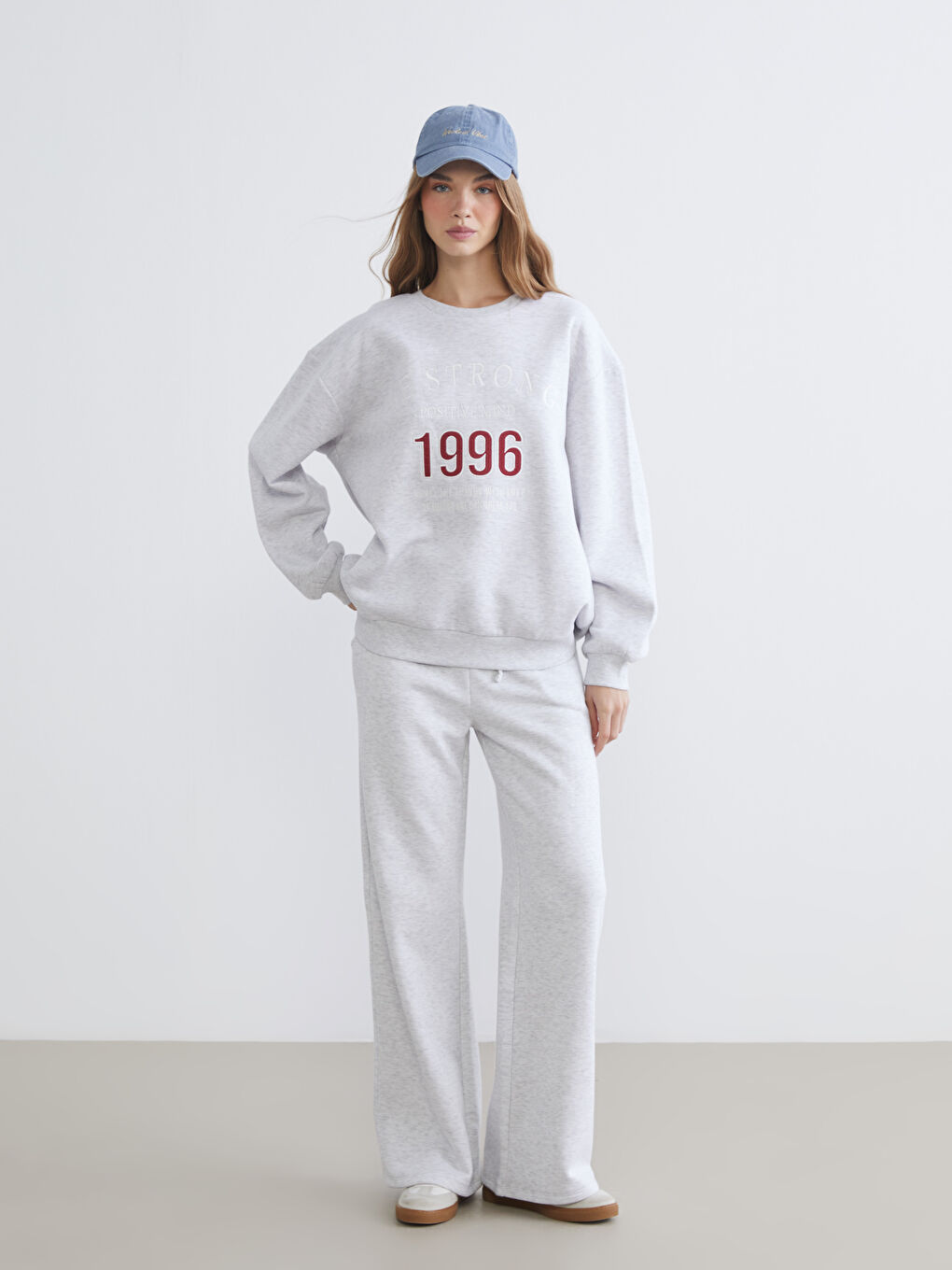 Woman GREY Sweatshirt-1