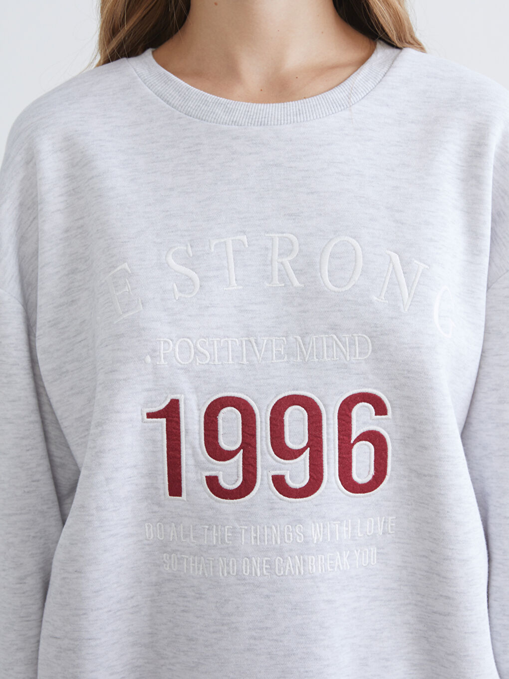 Woman GREY Sweatshirt-2