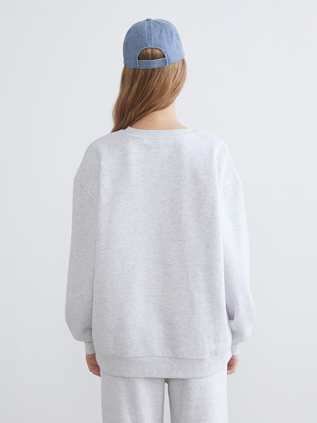 Woman GREY Sweatshirt-3