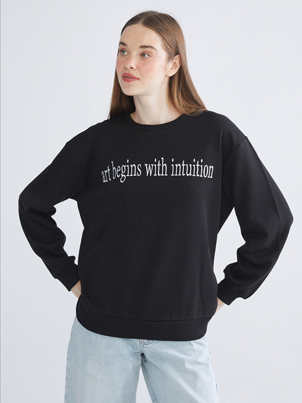 Woman BLACK Sweatshirt